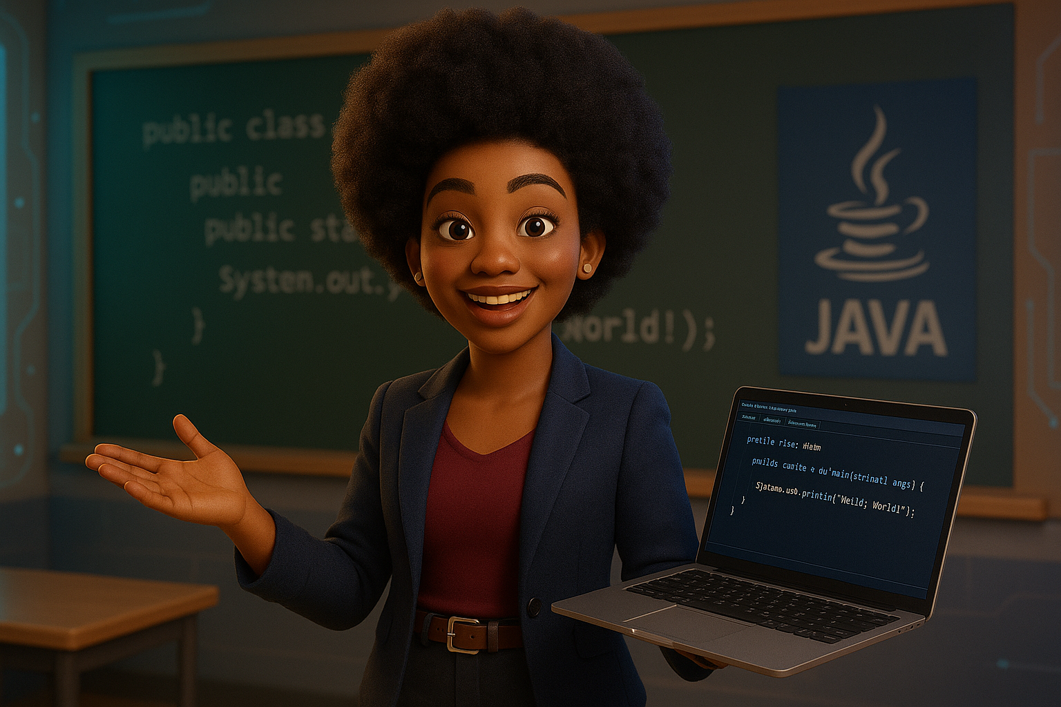 Voorbeeld Avatar Vrouwelijke Instructeur